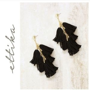 Ettika Daydreamer Tassel Earrings